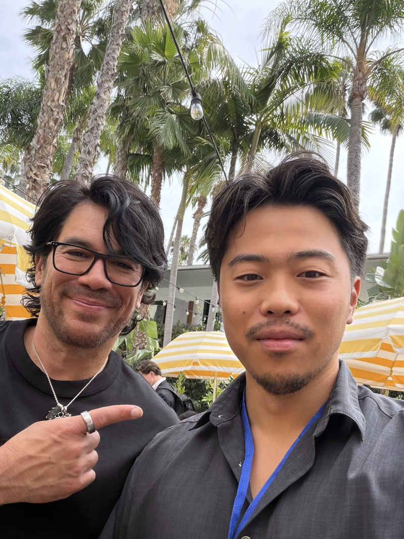 Alex Suzuki at a business networking event